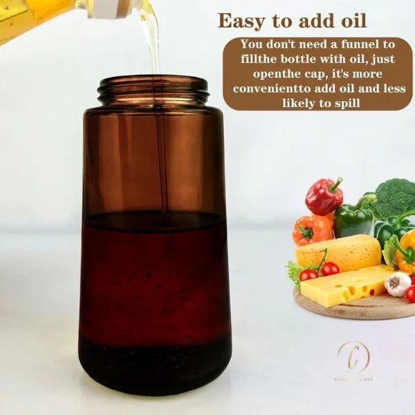 Kitchen Tools and - Leakproof 2-in-1 Olive Oil Bottle