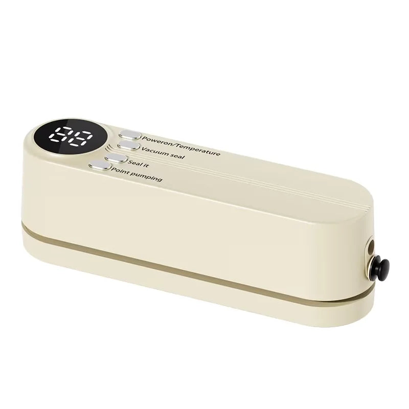 VacEase™ Mini Sealer – Cordless Food Saver & Plastic Bag Sealer