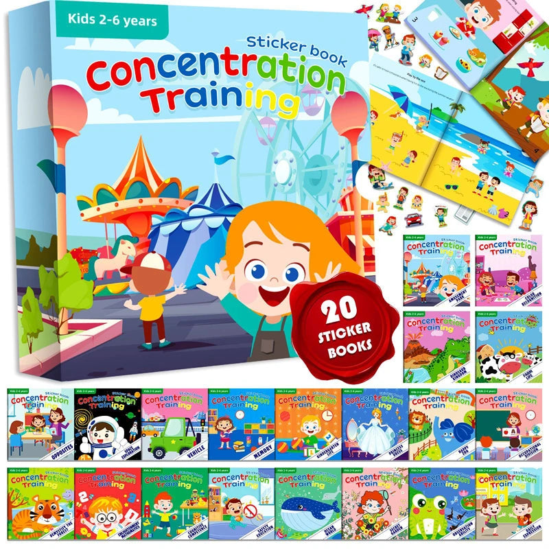 SmartStickers™ – Reusable Learning Sticker Set for Toddlers Ages 3–6