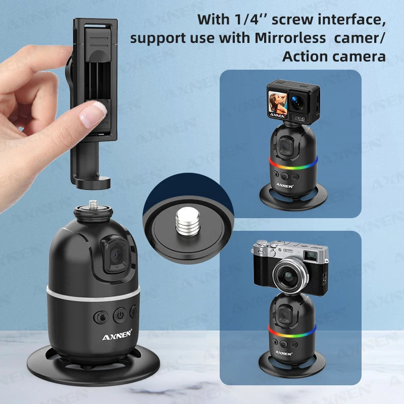 IntelliTwist™ – Auto-Rotate Face Tracking Stabilizer for Smartphones
