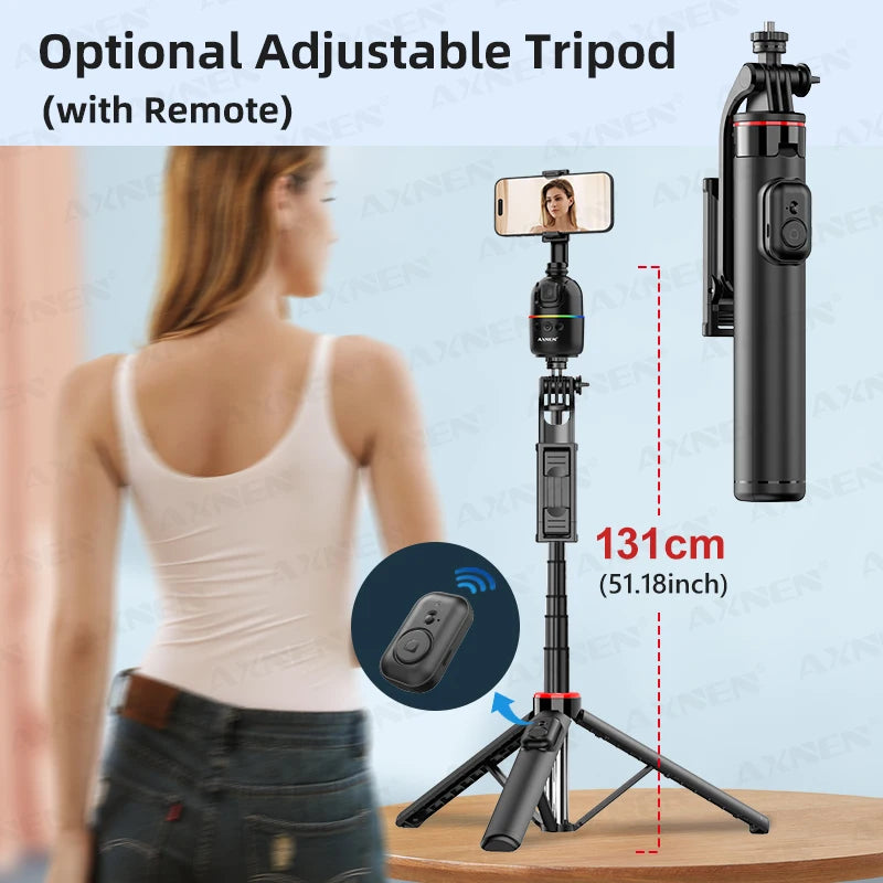 IntelliTwist™ – Auto-Rotate Face Tracking Stabilizer for Smartphones