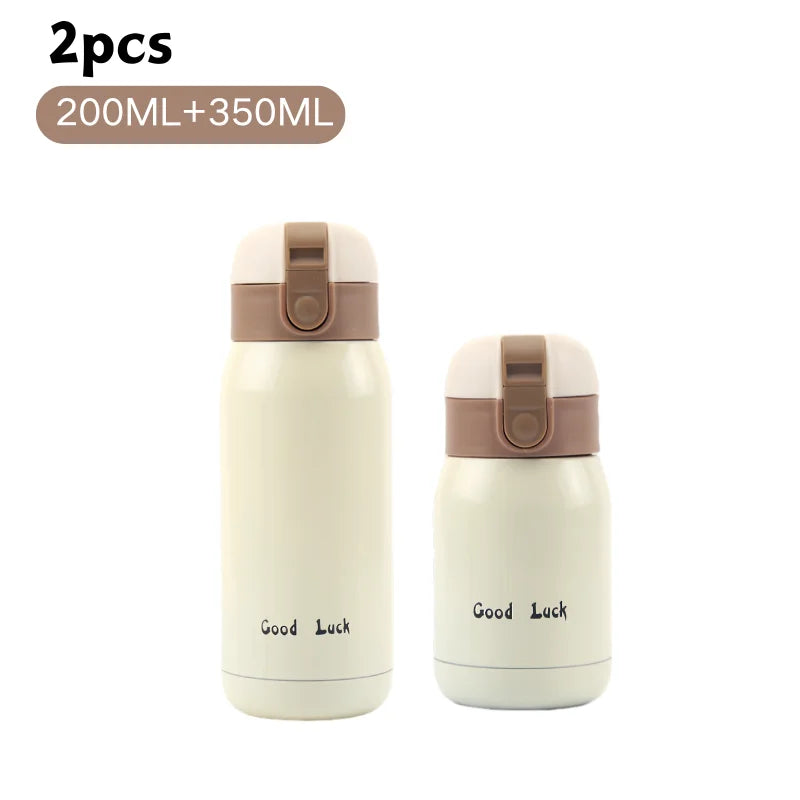 ThermiPop™ – Small Insulated Coffee Mug with One-Click Lid (200ml/350ml)