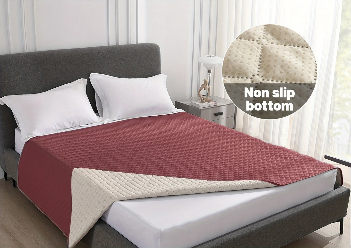 CleanPaws™ – Waterproof Dog Bed & Couch Protector Blanket