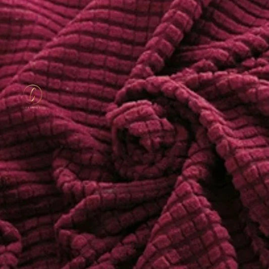 UK Sofa Covers | Elastic Jacquard Fabric Sofa Cover Wine