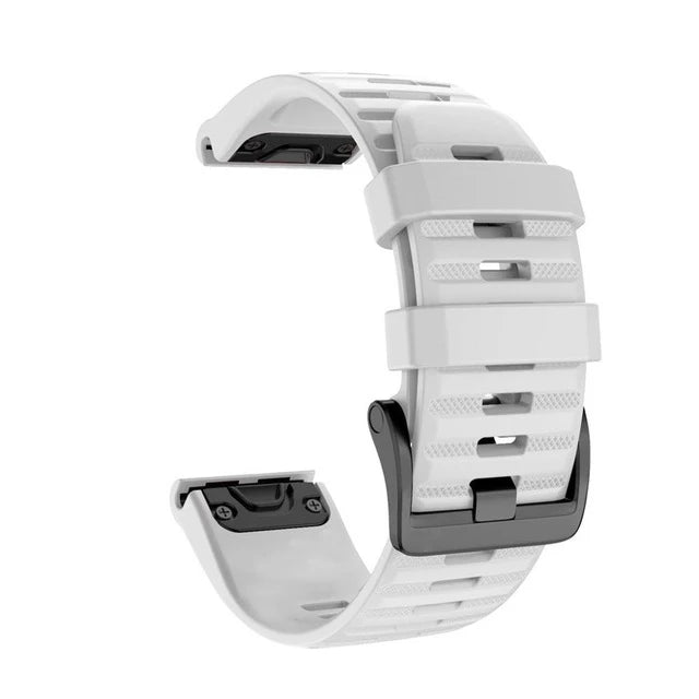 FenixFlex™ – Silicone Sport Band for Garmin Fenix & Epix Series (20–26mm)