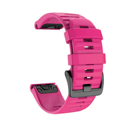 FenixFlex™ – Silicone Sport Band for Garmin Fenix & Epix Series (20–26mm)
