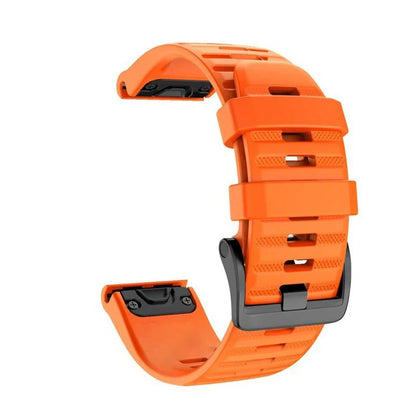 FenixFlex™ – Silicone Sport Band for Garmin Fenix & Epix Series (20–26mm)