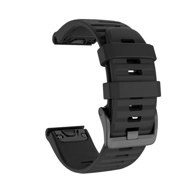 FenixFlex™ – Silicone Sport Band for Garmin Fenix & Epix Series (20–26mm)