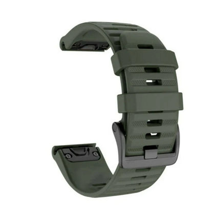 FenixFlex™ – Silicone Sport Band for Garmin Fenix & Epix Series (20–26mm)