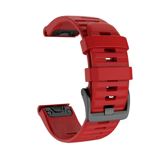 FenixFlex™ – Silicone Sport Band for Garmin Fenix & Epix Series (20–26mm)