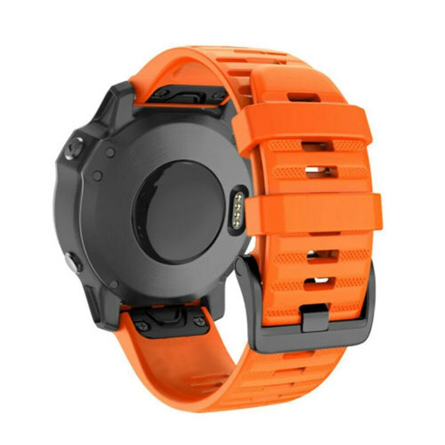 FenixFlex™ – Silicone Sport Band for Garmin Fenix & Epix Series (20–26mm)
