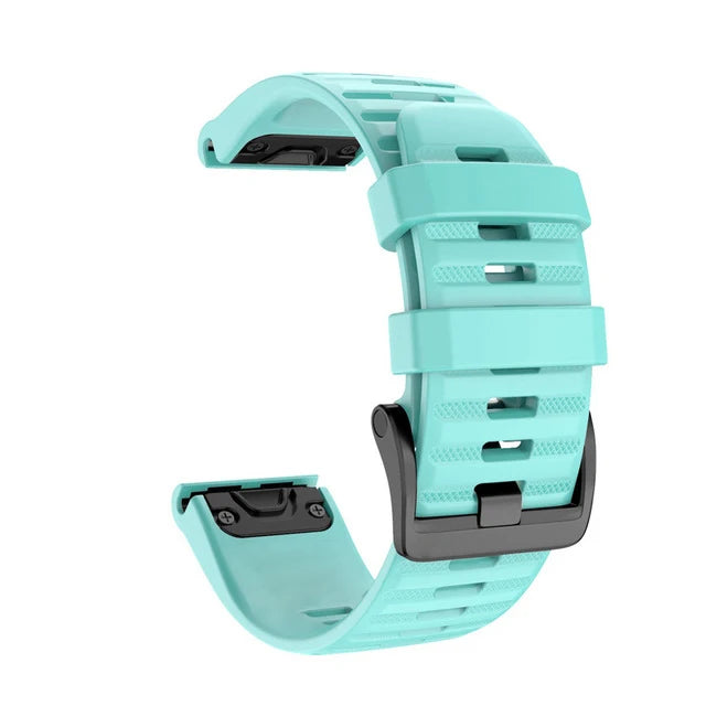 FenixFlex™ – Silicone Sport Band for Garmin Fenix & Epix Series (20–26mm)