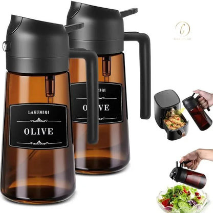 Kitchen Tools and - Leakproof 2-in-1 Olive Oil Bottle