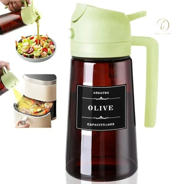 Kitchen Tools and - Leakproof 2-in-1 Olive Oil Bottle