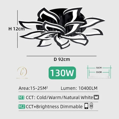 CEILING LIGHT IN LIVING ROOM