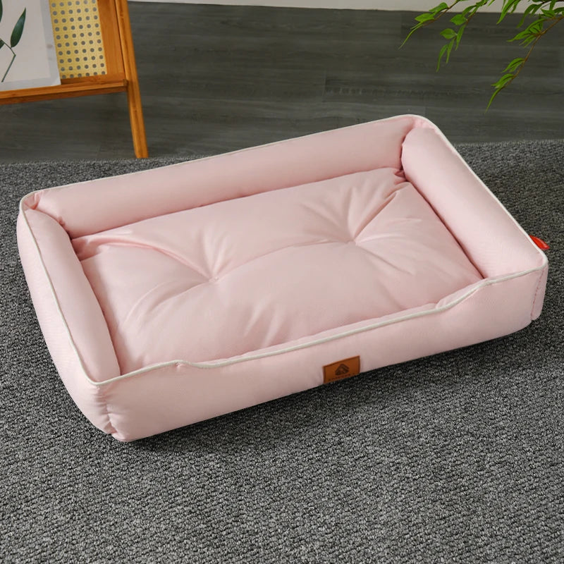 PawsShield™ – Waterproof Dog Bed for All Seasons (Anti-Bite + Thick Padding)