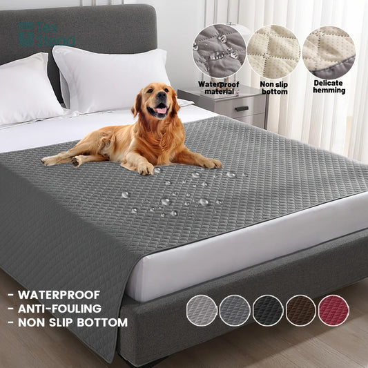 CleanPaws™ – Waterproof Dog Bed & Couch Protector Blanket