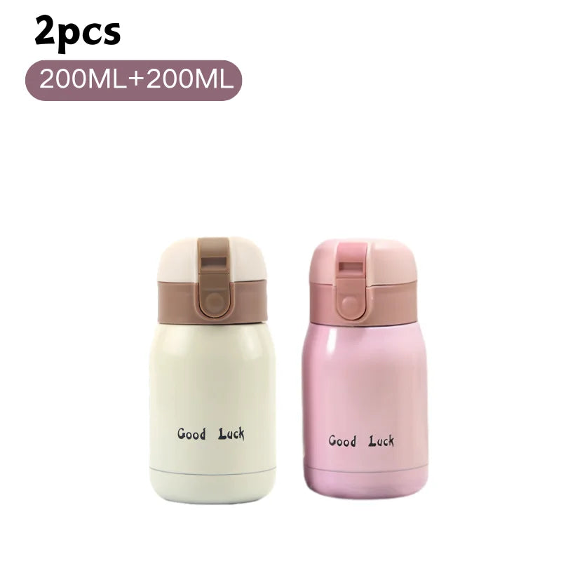 ThermiPop™ – Small Insulated Coffee Mug with One-Click Lid (200ml/350ml)