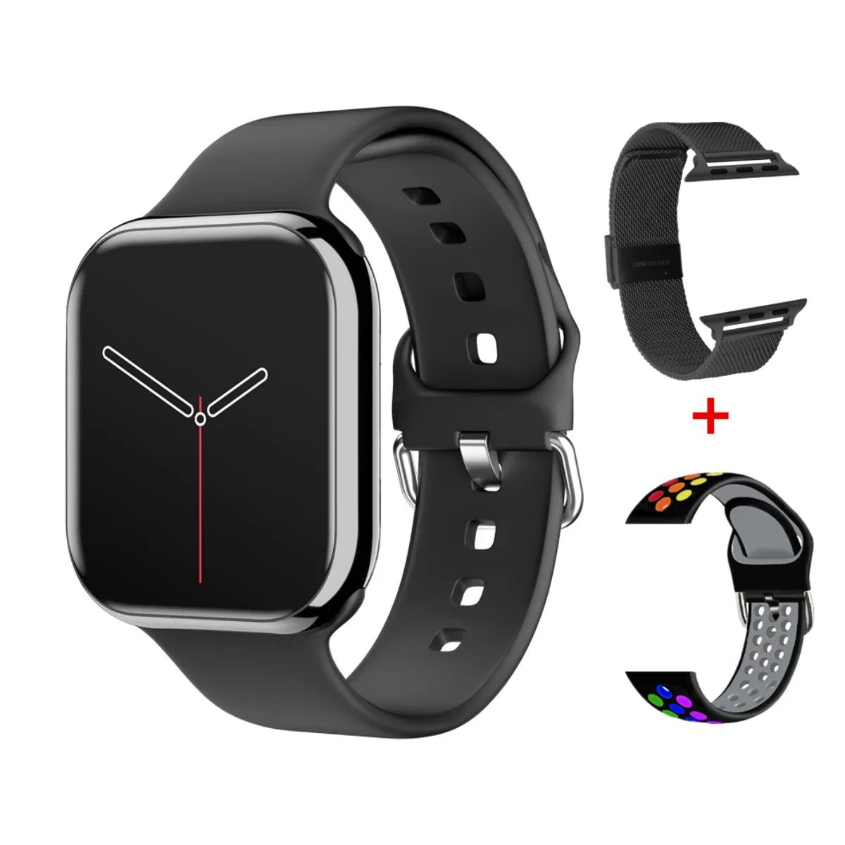 VersaTune™ – Waterproof AMOLED Smartwatch with Bluetooth Music & NFC