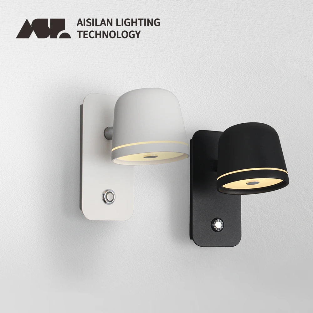 BrightEase™ ✨🔆 – Modern Touch-Control Wall Sconce with Adjustable LED Light & 3-CCT Settings