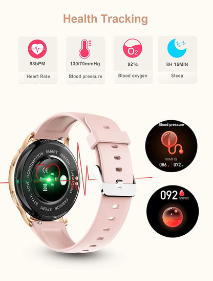 VersaCall™ – Unisex Smartwatch with Custom Dial & Health Monitor
