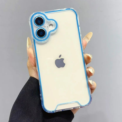 NeonNova™ – Glow-in-the-Dark Clear Case for iPhone with Camera Protection