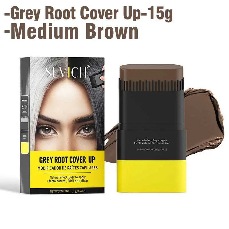 ShadeStick™ – Instant Hair Color Concealer for Gray Coverage (Waterproof)