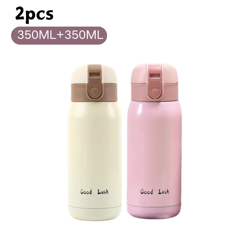 ThermiPop™ – Small Insulated Coffee Mug with One-Click Lid (200ml/350ml)