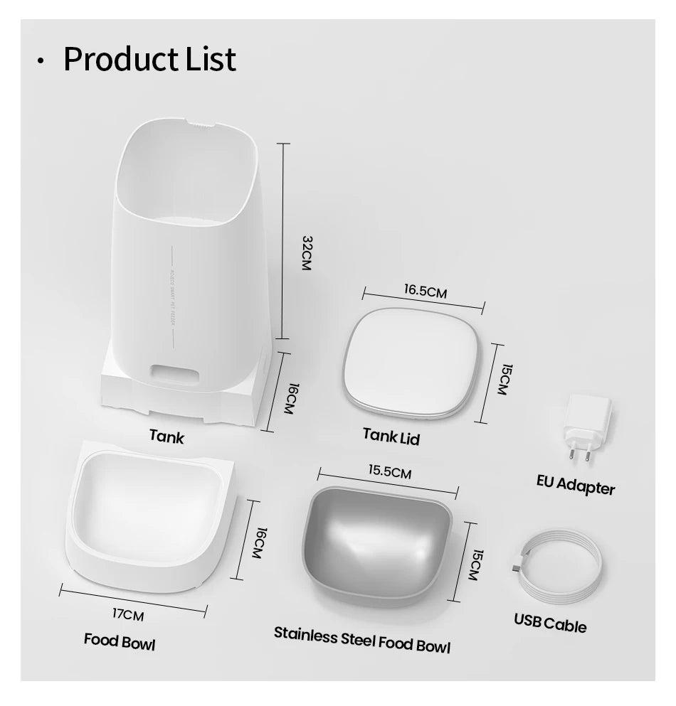 PawPortion™ – Auto Kibble Dispenser with Remote App Control