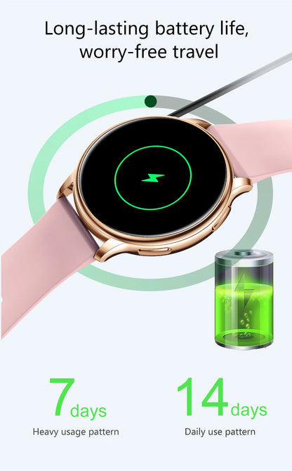 VersaCall™ – Unisex Smartwatch with Custom Dial & Health Monitor
