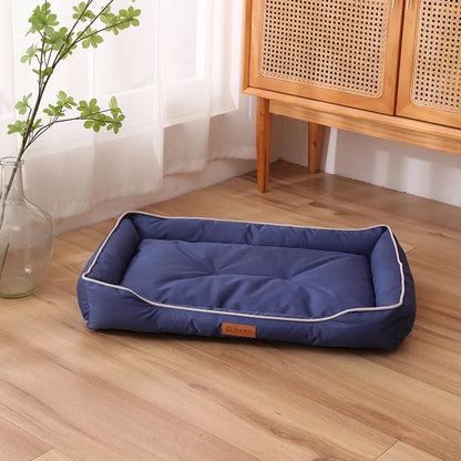PawsShield™ – Waterproof Dog Bed for All Seasons (Anti-Bite + Thick Padding)