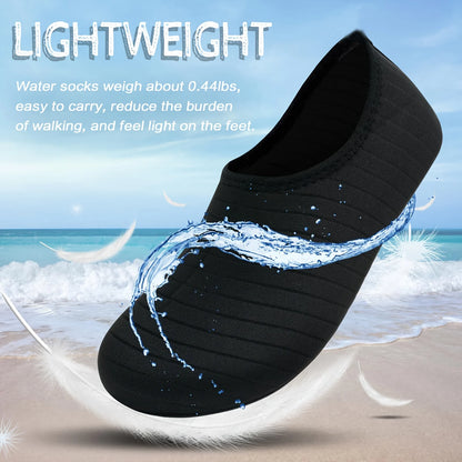WaveGrip™ 🏖️👣 – Anti-Slip Beach & Water Sports Shoes for Men & Women
