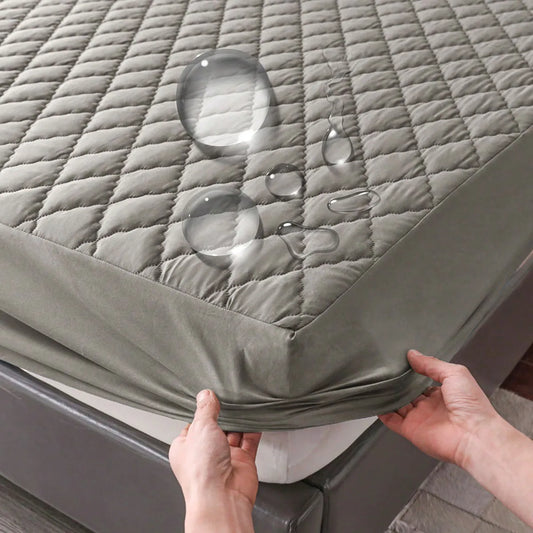 SleepGuard™ – Bed Mattress Protector Cover (Waterproof & Fitted)