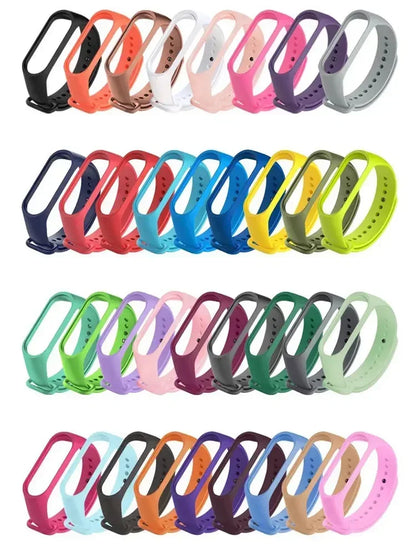 MiStyle™ Silicone Bands – Wrist Straps for Xiaomi Mi Band 3–7