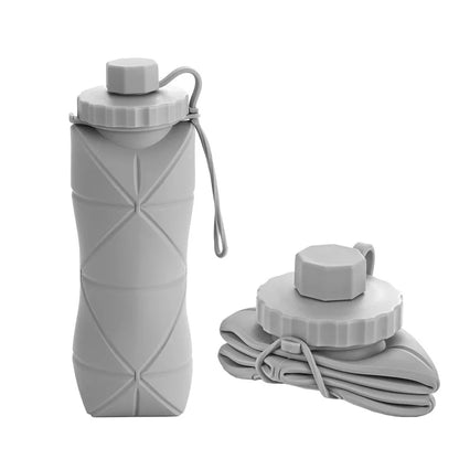 PocketHydrate™ 🏕️🫙 – Portable Silicone Water Bottle for Active Lifestyles