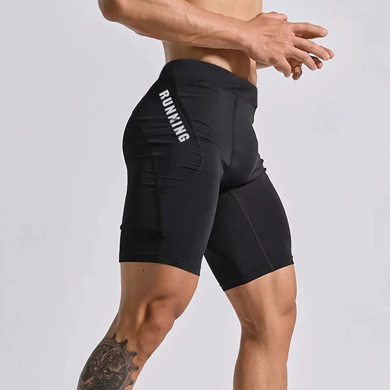 FlexCore™ Men's Compression Shorts – Gym, Running & Training Tights