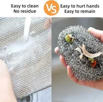 Dish Sponge Heavy-Duty Scrub Cloth – Double-Sided Power Wipe