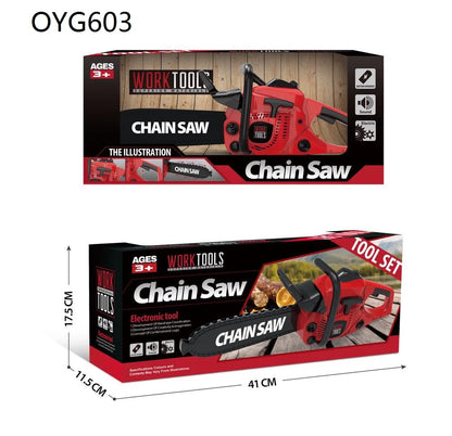 TimberTykes™ Kids’ Electric Chainsaw Toy 🌲🛠️