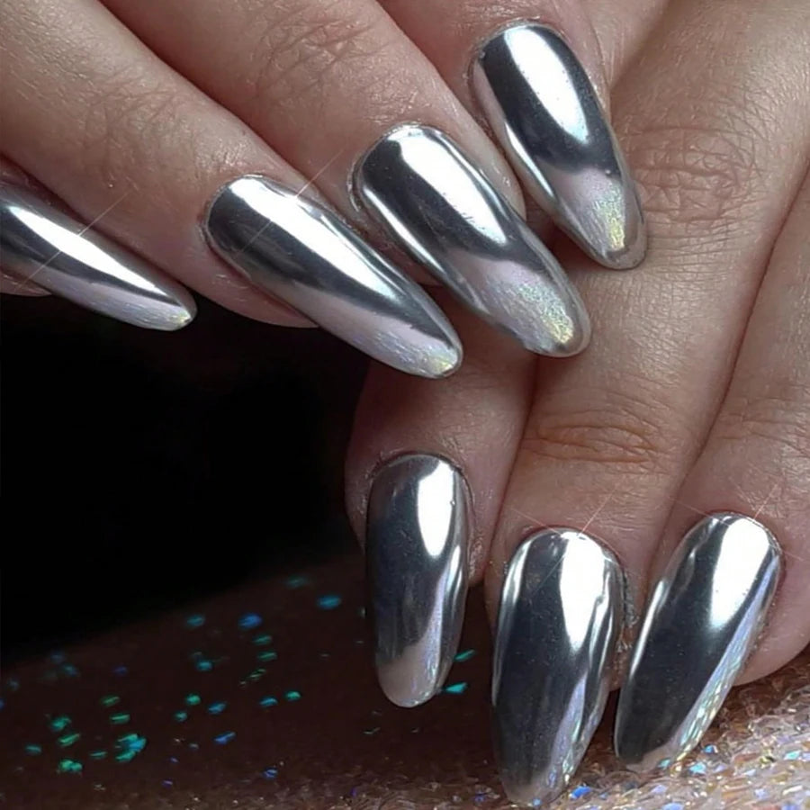 LustroNails™ 🪞🌹 – High-Shine Metallic Gel Polish for Stunning Mirror Nails