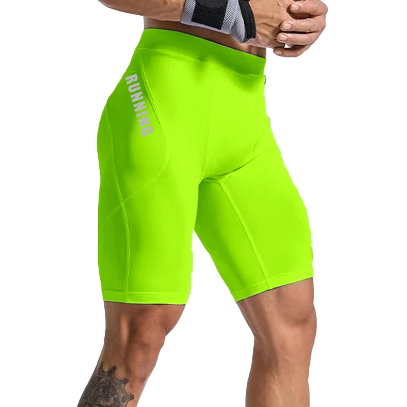 FlexCore™ Men's Compression Shorts – Gym, Running & Training Tights