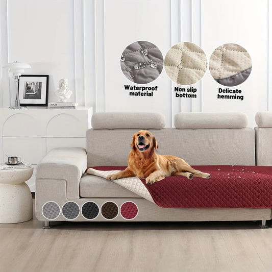 CleanPaws™ – Waterproof Dog Bed & Couch Protector Blanket