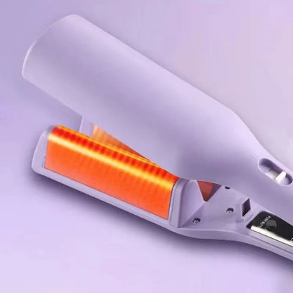HeatFlow™ 32mm Ceramic Curling Wand – Quick Styling & Lasting Volume 💁‍♀️✨
