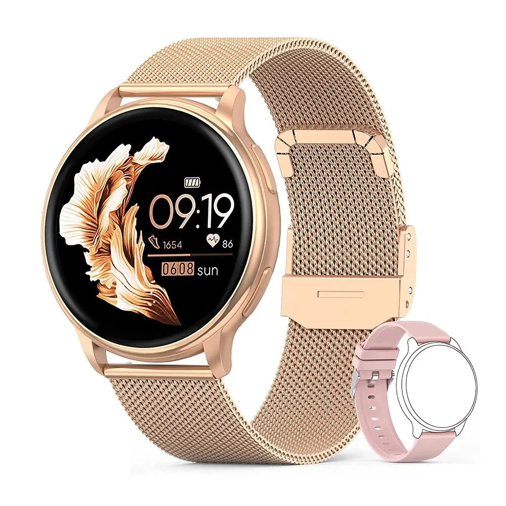 VersaCall™ – Unisex Smartwatch with Custom Dial & Health Monitor