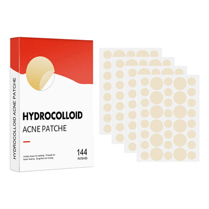 ClearDot™ 💧✨ – Invisible Acne Pimple Patch Set (144pcs for Men & Women)