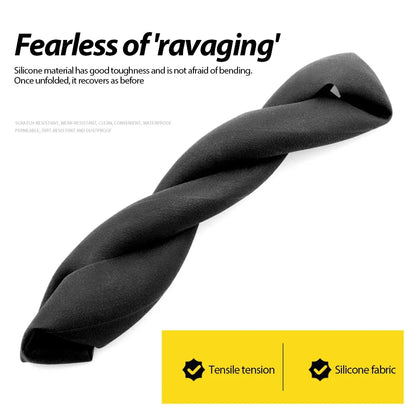 GripGuard™ – Silicone Steering Wheel Cover for Men & Women (Multi-Color)