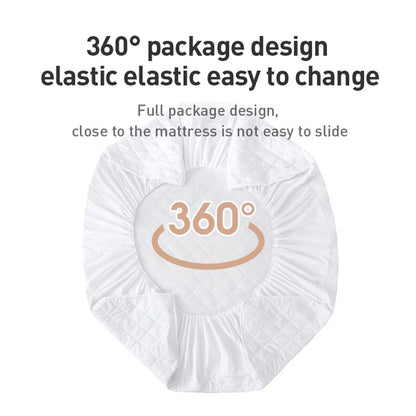 SleepGuard™ – Bed Mattress Protector Cover (Waterproof & Fitted)
