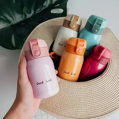 ThermiPop™ – Small Insulated Coffee Mug with One-Click Lid (200ml/350ml)