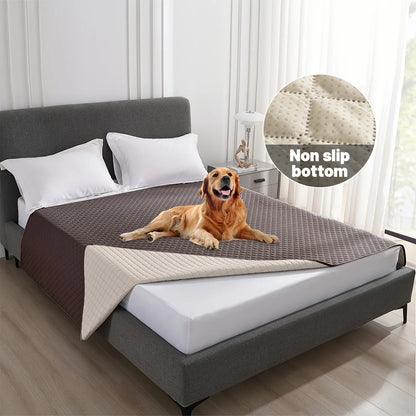 CleanPaws™ – Waterproof Dog Bed & Couch Protector Blanket