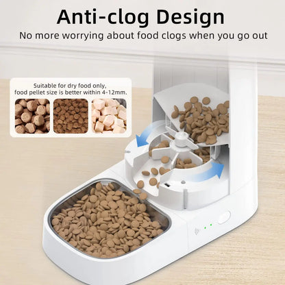 PawPortion™ – Auto Kibble Dispenser with Remote App Control