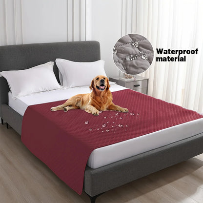 CleanPaws™ – Waterproof Dog Bed & Couch Protector Blanket
